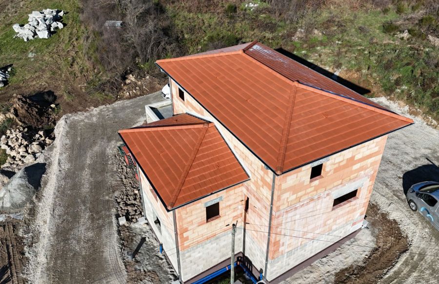 Création d'une toiture neuve à Cezay